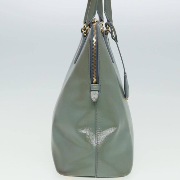 PRADA Hand Bag Safiano leather 2way Blue Auth - Picture 4 of 16